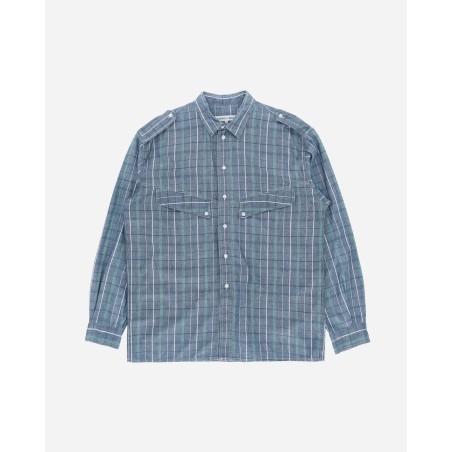 Brand New Checked Shirt Blue Limited Stock