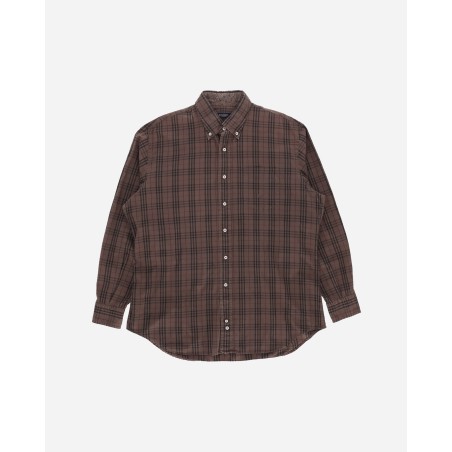 Brand New Checked Shirt Brown Just In