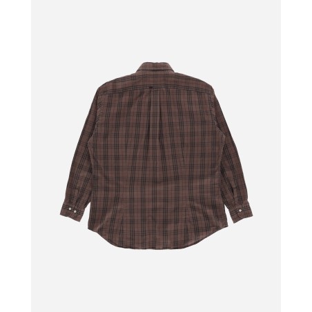 Brand New Checked Shirt Brown Just In