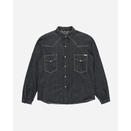 Brand New Denim Shirt Black On Hand Now