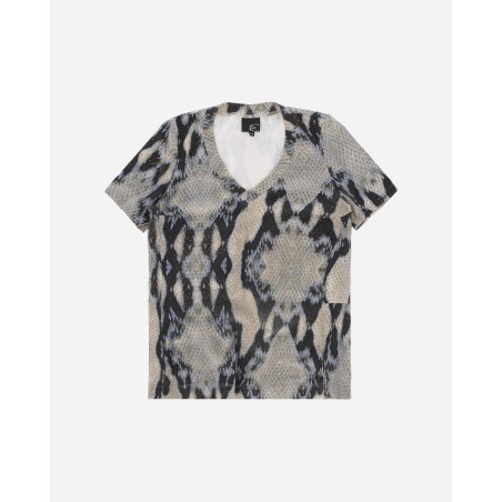 Brand New Women's Snake Print Top Grey Just Launched