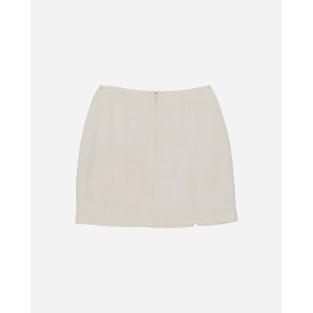 Brand New Women's Linen Skirt White Fresh Release