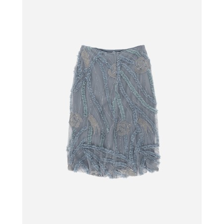 Brand New Women's Tulle Skirt Light Blue Just In