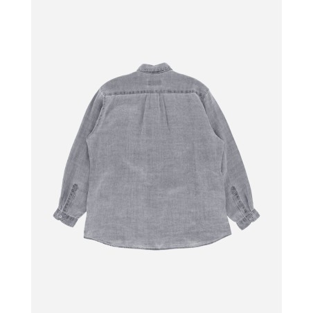 Brand New Women's Raw Linen Overshirt Grey New Collection