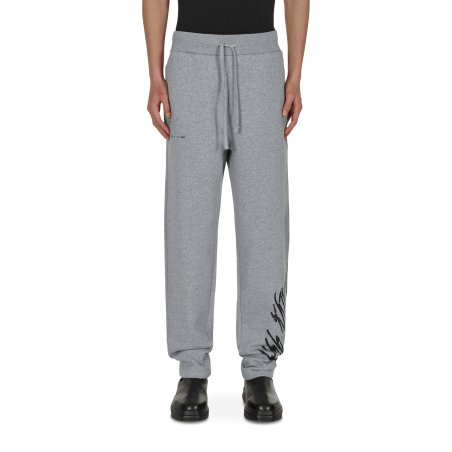 Brand New Script Sweatpants Grey Available for Immediate Shipping