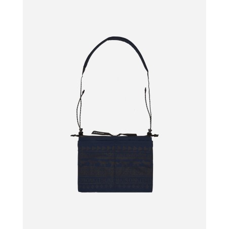 Brand New Maison Kitsuné Sacoche Navy Just In