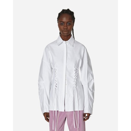 Brand New Oxford Laced Button Down Shirt White Just Launched