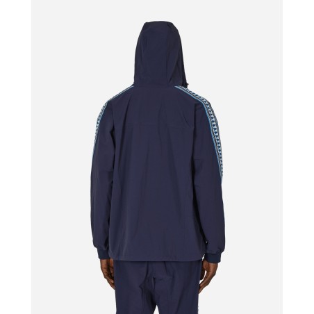 Brand New Maison Kitsuné Trak Hoodie Navy Limited Stock