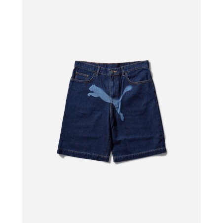 Brand New Men's A$AP Rocky Denim Shorts Dark Washed On Hand Now