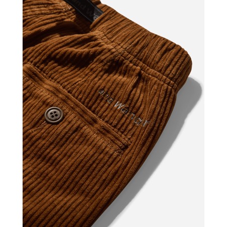 Brand New Men's Corduroy Pants Brown Available for Immediate Shipping