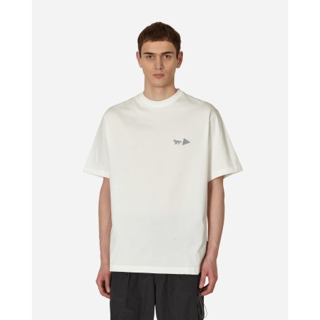 Brand New Maison Kitsuné Dry Cotton Mountain T-Shirt Off White Latest Edition