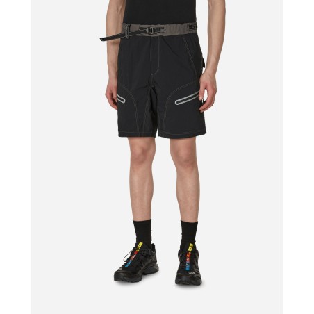 Brand New Maison Kitsuné Hiking Shorts Black Fresh Release