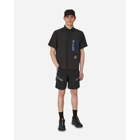 Brand New Maison Kitsuné Hiking Shorts Black Fresh Release