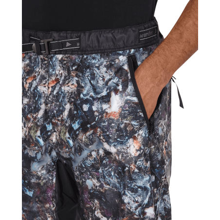 Brand New Stone Printed Ripstop Pants Black New Release