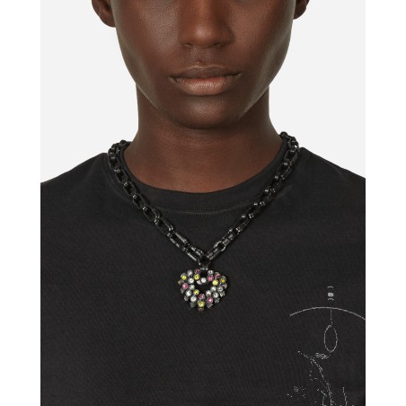 Brand New Crush Pendant Necklace Black Just Launched