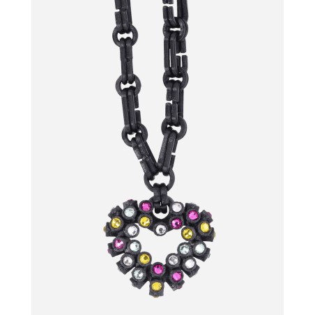 Brand New Crush Pendant Necklace Black Just Launched