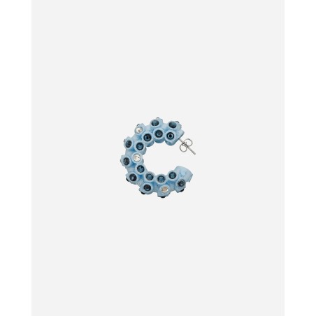 Brand New Lit Hoop Earrings Light Blue New Stock