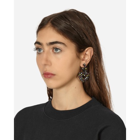 Brand New Tiny Crush Earrings Black In Stock