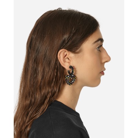 Brand New Tiny Crush Earrings Black In Stock