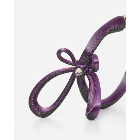 Brand New Wow Hoop Earrings Purple New Release