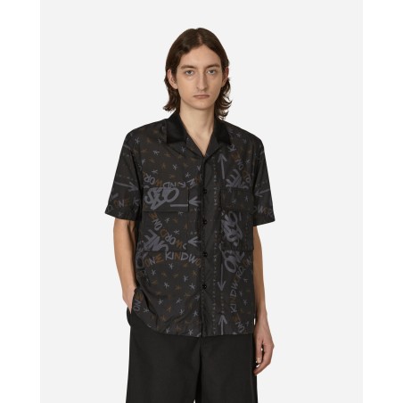 Brand New Eric Haze Bandana Print Shirt Black Limited Stock