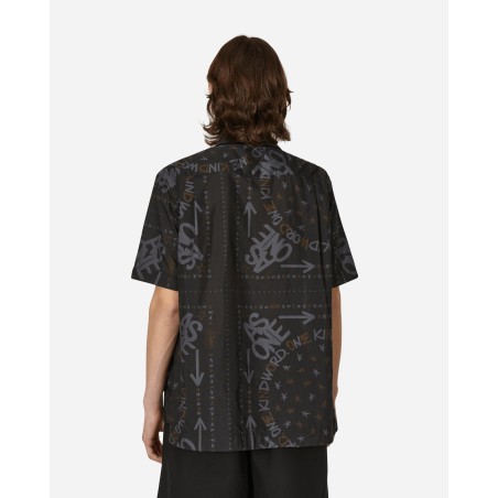 Brand New Eric Haze Bandana Print Shirt Black Limited Stock