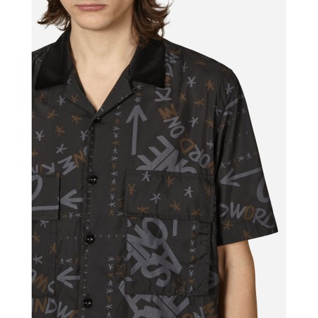 Brand New Eric Haze Bandana Print Shirt Black Limited Stock