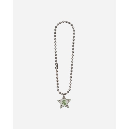 Brand New Super Star Necklace Silver / Green Immediate Availability