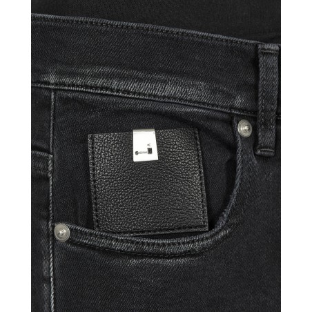 Brand New Super Skinny Treated Jeans Black Fresh Release