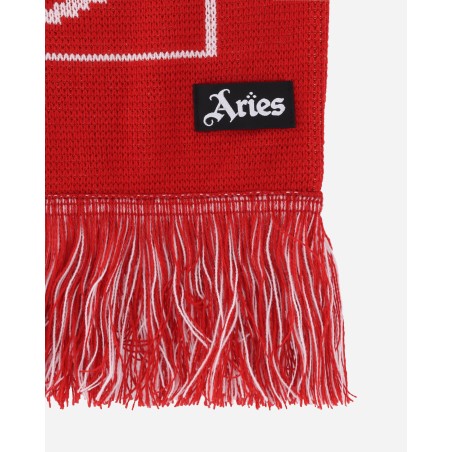 Brand New Arsenal Column Logo Scarf Red In Stock