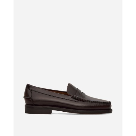 Brand New Classic Dan Loafers Brown Burgundy New Stock