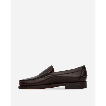 Brand New Classic Dan Loafers Brown Burgundy New Stock