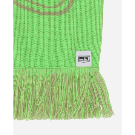 Brand New Column Scarf Fluoro Green