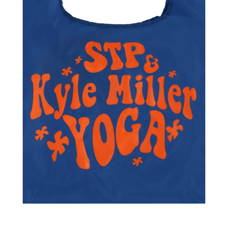 Brand New Kyle Miller Yoga Packable Tote Bag Blue Available for Immediate Shipping