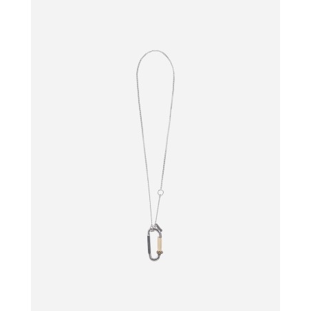 Brand New Mini Carabiner Chain Necklace Silver Just Launched