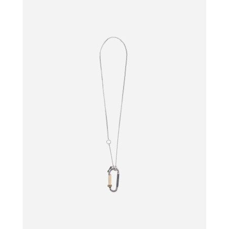 Brand New Mini Carabiner Chain Necklace Silver Just Launched