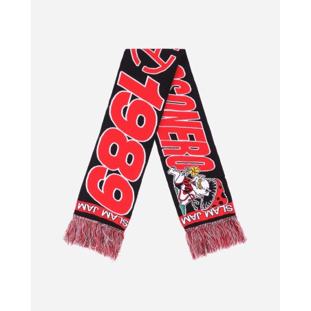 Brand New Sballo Rossonero Fan Scarf Black / Red Immediate Availability