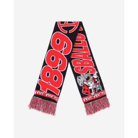 Brand New Sballo Rossonero Fan Scarf Black / Red Immediate Availability