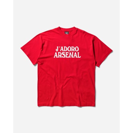 Brand New Men's Arsenal J'Adoro T-Shirt Red Limited Stock