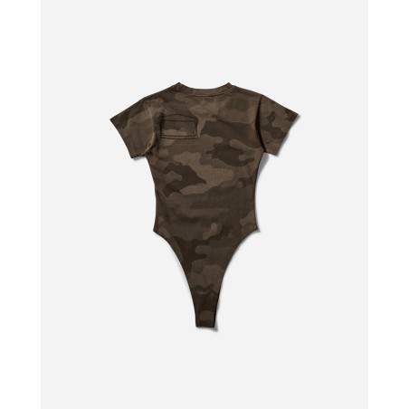 Brand New Women's Camo Temple Body Dark Olive Hot New Item