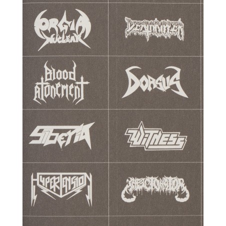 Brand New Speed Metal Logos Magazine Just Launched