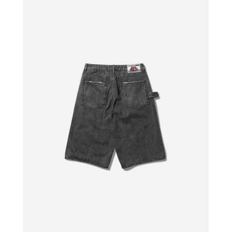 Brand New Men's Big Groe Jean Shorts Acid Black Just In