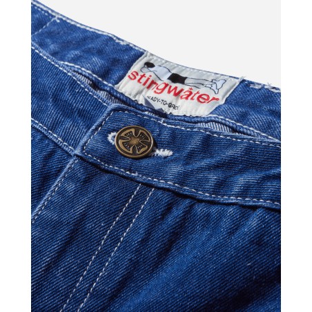 Brand New Men's Saloon Jean Shorts True Blue On Hand Now