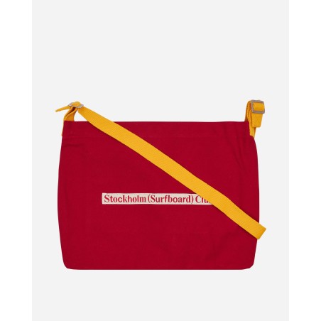 Brand New Flat Cross Body Bag Red Latest Edition