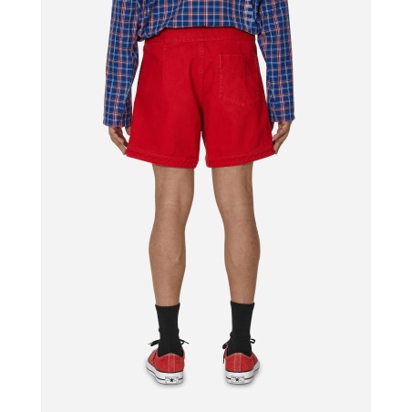 Brand New Cotton Twill Shorts Red New Collection