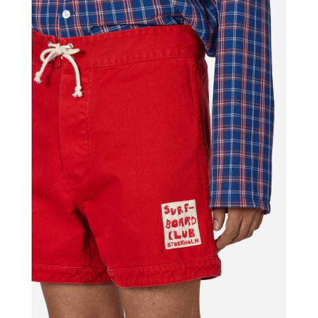 Brand New Cotton Twill Shorts Red New Collection