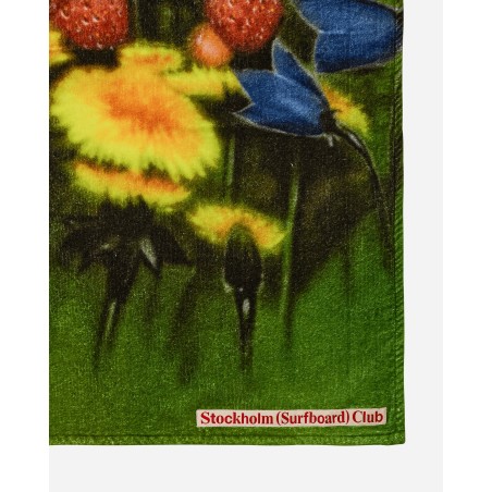 Brand New Airbrush Flowers Beach Towel Multicolor Immediate Availability