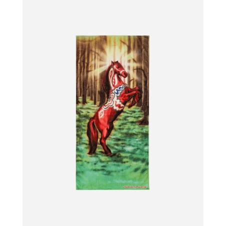 Brand New Airbrush Horse Beach Towel Multicolor Just Launched