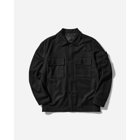 Brand New Ghost Weatherproof Cotton Canvas Overshirt Black Fresh Release