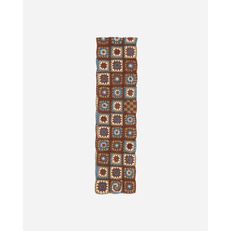 Brand New Slim Piece Scarf Brown In Stock